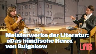 Meisterwerke Das hündische Herz Mit Wolfgang M Schmitt und Thoralf Czichon [upl. by Iahk]