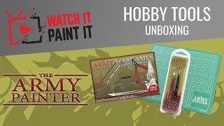 The Army Painter  Hobby Tools Unboxing  First Look [upl. by Yorgo]