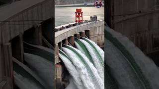 Dam को कैसे खोला जाता है 😱  How is a dam opened shorts dam ytshorts india viral [upl. by Trout]