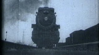 3685 Horsepower Steam Locomotive in 1928 [upl. by Yelich]