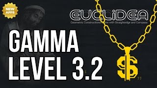 Euclidea 32 Walkthrough  Gamma Level 32 [upl. by Enirbas955]