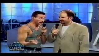 VAN DAMME  Imitates Stallone Seagal Arnold and Him self  Karate Demonstration [upl. by Margalit]