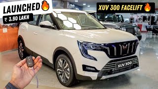 Mahindra XUV 300 FACELIFT Launched In India 🔥🔥  Test Drive  Mileage  On Road Price 😱 [upl. by Thin446]