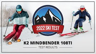 2022 K2 Mindbender 108Ti  SkiEssentialscom Ski Test [upl. by Adnowal]