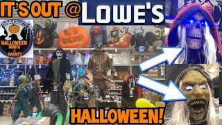 HALLOWEEN AT LOWES  ANIMATRONICS  DISNEY MICKEY MOUSE  MINIONS  DECORATIONS  SPOOKY SEASON [upl. by Ssegrub786]