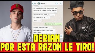 DERIAN LE TIRA A MC DAVO Y MC DAVO DA SU RESPUESTA AQUÍ  INFORMACIÓN COMPLETA [upl. by Donelu]