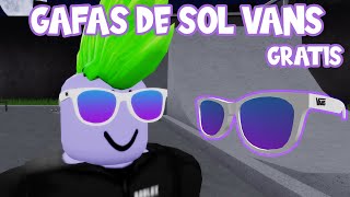 ¿CÓMO CONSEGUIR las GAFAS DE SOL SPICOLI BLANCAS de VANS GRATIS en ROBLOX  EVENTO MUNDO VANS [upl. by Moclam242]