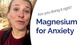 Magnesium for Anxiety  The BEST Magnesium Supplement [upl. by Rosanne]