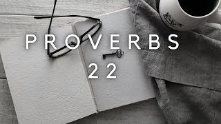 Proverbs 22 Teaching [upl. by Corbin]