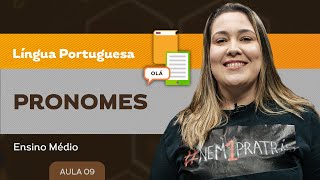 Pronomes  Língua Portuguesa  Ensino Médio [upl. by Oilut]