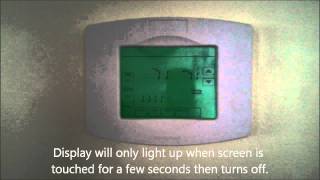 Honeywell UtilityPRO Vision Pro Back Light Change Utility Settings [upl. by Brathwaite79]