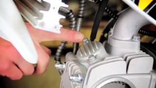 Pitbike Direct  How to adjust your tappets [upl. by Eisaj769]