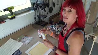 Gelli Plate–Tutorial Tidbits [upl. by Ursel]