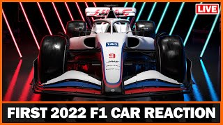 Haas 2022 F1 Car Reveal LIVE REACTION [upl. by Arte]