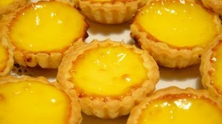 Puff pastry egg tarts 酥皮蛋撻 [upl. by Ytsud20]