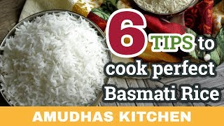 6 Tips to cook perfect Basmati rice in Tamil  Long Grain  Non Sticky  Easy Method [upl. by Tye]