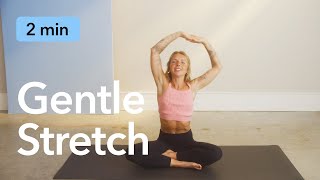 2Minute Reset  Gentle Stretch Class with Trilby [upl. by Henleigh]