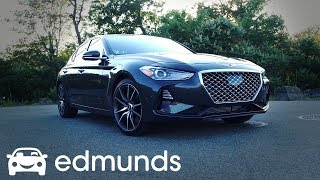 2019 Genesis G70 First Drive  Review  Edmunds [upl. by Belayneh129]