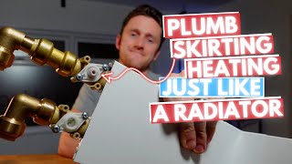 Plumb Skirting Heating just like a Radiator  ThermaSkirt Technical [upl. by Azeria]