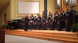 Claflin University Concert ChoirHold Fast to Dreams R Carter [upl. by Inge]