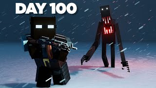 Surviving The Scariest Winter Storm In Minecraft FULL MOVIE [upl. by Trinee840]