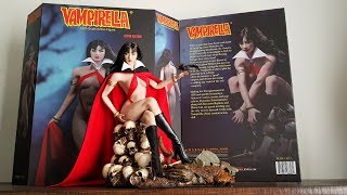 16 SCALE VAMPIRELLA FIGURE UNBOXING TBLeague  Phicen [upl. by Fitzgerald]