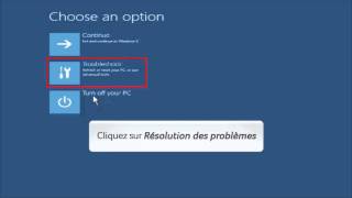 Windows 8 Options Récupération Système [upl. by Airtemak80]