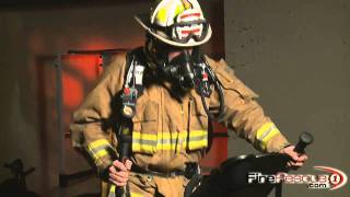 FIREGROUND Fire Entrapment  Conserving SCBA Air [upl. by Akirret]