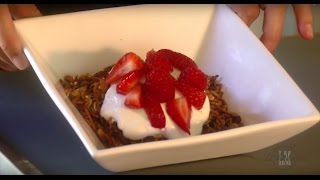 Homemade AllNatural Toasted Muesli Recipe [upl. by Colier]