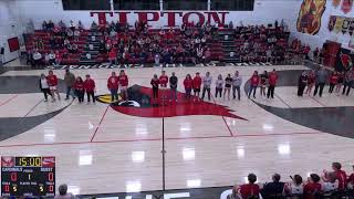 Tipton High School vs otterville Mens Varsity Basketball [upl. by Inaj]