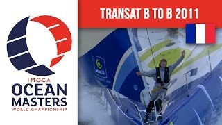 Les arrivées de la Transat B to B raccourcie juste avant la tempête   Ocean Masters [upl. by Attenahs]