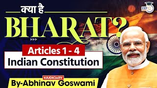 What is India  Articles 14  Indian Constitution  By Abhinav Goswami [upl. by Eiten]