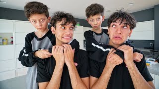 MINI LUCAS AND MARCUS ATTACKED US [upl. by Alyahs]