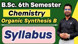 BSc6th Semester Chemistry Syllabus  bsc 6th sem chemistry syllabus  6th sem chemistry syllabus [upl. by Cosimo]