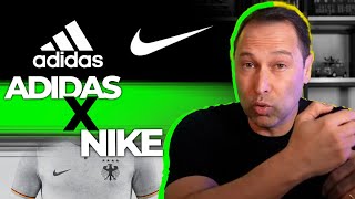 ADIDAS X NIKE O QUE ESTÁ ACONTECENDO ENTRE AS MAIORES MARCAS ESPORTIVAS DO PLANETA [upl. by Llerrej]