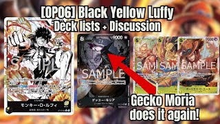 OP06 Black Yellow Luffy Deck Compilation  Discussion One Piece TCG [upl. by Bluh]