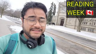 A Day in my Reading week in Canada  What is Reading Week  How I spent my day in canada  Uwo life [upl. by Russell69]