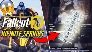 Fallout 76  FASTEST SPRING FARM Fallout 76 Tips and Tricks [upl. by Eidnarb391]