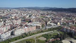 Vista de la ciudad de Terrassa desde los ojos del DRON Mavic Pro [upl. by Wenda308]