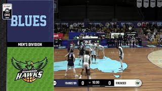 NBL1 Men  Frankston vs Ringwood Hawks  Game Highlights [upl. by Jd]