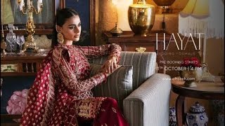 Afrozeh Hayat  Wedding Formals’23 Available Now [upl. by Hicks]