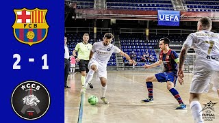 Champions League Futsal  FC Barcelone  ACCS 21 le replay [upl. by Dahl]