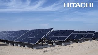 Solution Hitachi solarpowered desalination plants Abu Dhabi  Hitachi [upl. by Monique]