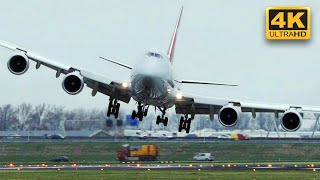 ⚠️ Extreme Crosswind Landings  Airplanes Landing in Storm [upl. by Calica]