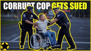 Corrupt Cops Gets SUED After Illegally Arresting Disabled Man [upl. by Nyar945]