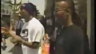 2Pac Confronts A Mean Muggin Kid Protecting His Corner Rap City 1993 [upl. by Draned20]