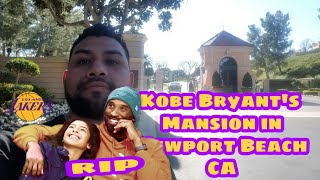 Kobe Bryants home in Newport Beach California [upl. by Danforth258]