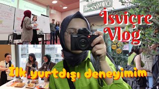 İSVİÇRE VLOG 🇨🇭  Ergoterapi Eğitimi  Winterthur [upl. by Servetnick]