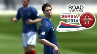 FIFA 13  RTWC Serbia 2014  France vs Georgia [upl. by Ortrud]