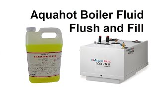 Aquahot Boiler Fluid Change the Right Way  RV Living  RV Life [upl. by Anan]